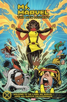 Ms. Marvel: The New Mutant #1 Elizabeth Torque Team Homage Variant