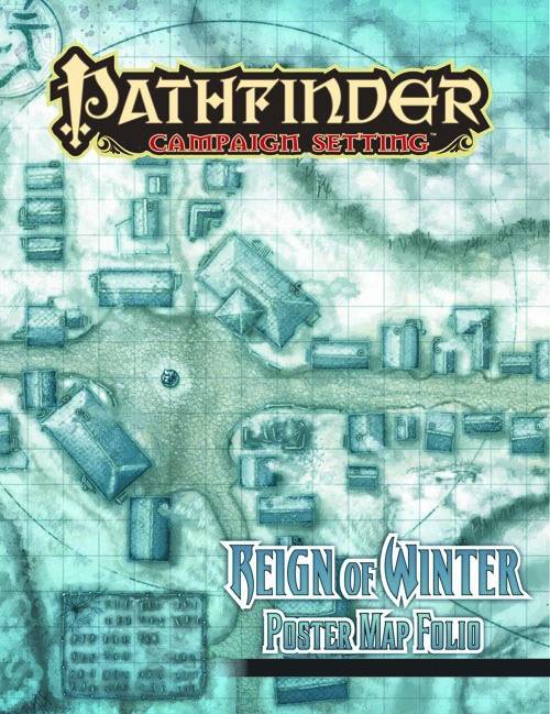 Pathfinder Campaign Setting Reign of Winter Poster Map Folio