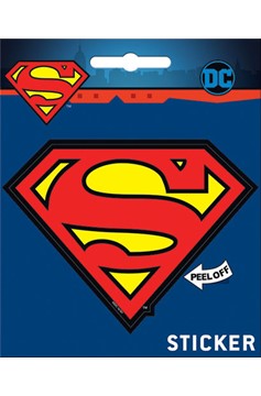 DC Comics Superman Logo Sticker