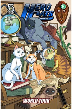 Hero Cats Graphic Novel Volume 4 World Tour