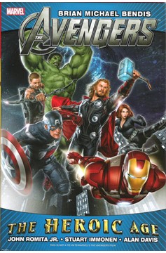 Avengers by Bendis Heroic Age Hardcover Movie Cover