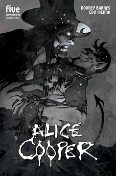 Alice Cooper #5 Cover H 1 for 5 Incentive Sayger Black & White