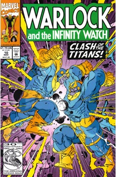 Warlock And The Infinity Watch #10 [Direct]-Very Good (3.5 – 5)
