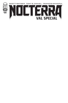 Nocterra Special Val (One-Shot) Cover E Blank Sketch (Mature)