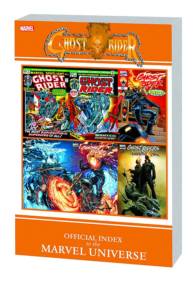 Ghost Rider Off Index To Marvel Universe Graphic Novel