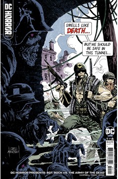 DC Horror Presents Sgt Rock Vs The Army of the Dead #1 Cover E 1 For 50 Incentive Chris Mooneyham Card (Of 6)
