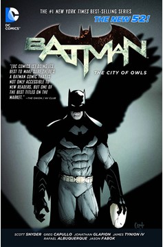 Batman Hardcover Volume 2 the City of Owls (New 52)