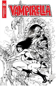 Vampirella #6 7 Copy Castro Black & White Incentive