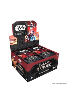 Star Wars Unlimited Tcg: Twilight of The Republic Booster Box