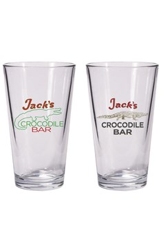 American Gods Jacks Crocodile Bar Pint Glass Set