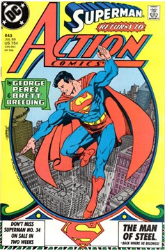 Action Comics #643 [Direct]-Very Good (3.5 – 5)