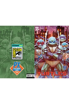 San Diego Comiccon 2024 Teenage Mutant Ninja Turtles Px #1 Tucci Color