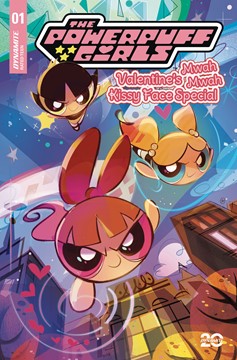 Powerpuff Girls Valentines Kissy Face Special #1 Cover B Baldari