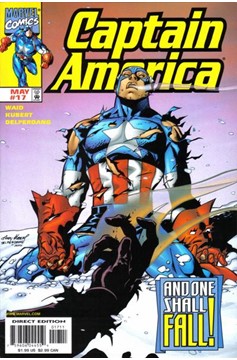 Captain America #17 [Direct Edition]-Very Fine