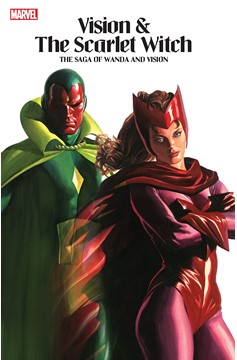 Vision & Scarlet Witch Graphic Novel The Saga of Wanda & Vision