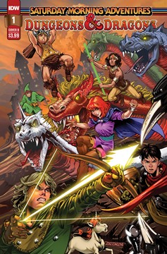 Dungeons & Dragons Saturday Morning Adventures II #1 Cover B Escorzas