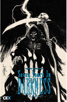 Seven Years in Darkness Year Two #3 Cover C 1 for 10 Incentive Christian Dibari Card Stock Variant (Of 4)