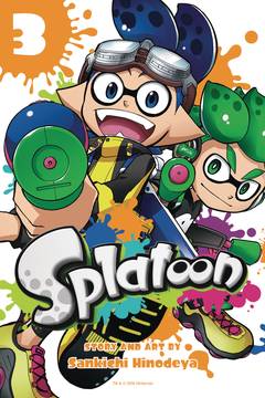 Splatoon Manga Manga Volume 3