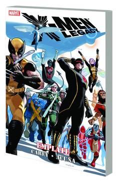 X-Men Legacy Emplate Graphic Novel