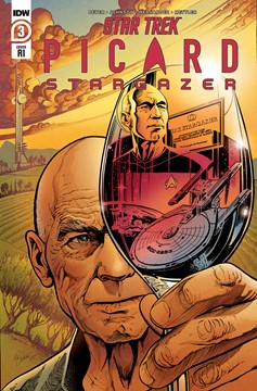 Star Trek Picard Stargazer #3 Cover C 1 for 15 Incentive Harvey