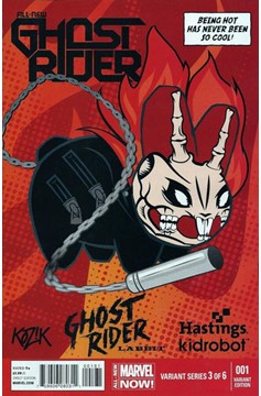 All-New Ghost Rider #1 [Frank Kozik Hastings Exclusive Variant]-Very Fine (7.5 – 9)
