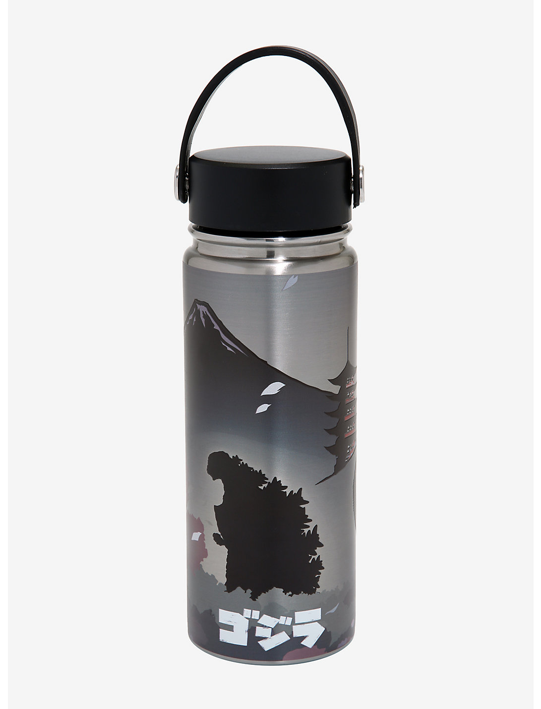 Godzilla Water Bottle by Jeff Illustrator