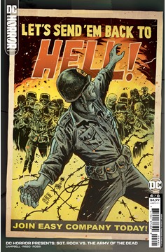 DC Horror Presents Sgt Rock Vs The Army of the Dead #4 Cover B Francesco Francavilla Card Sto (Of 6)