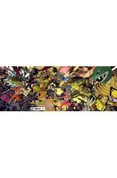 Mighty Morphin Power Rangers Teenage Mutant Ninja Turtles II #1 Cover E Double Gatefold Variant Mora (Of 5)