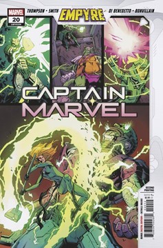 Captain Marvel #20 2nd Printing Variant Empyre (2019)