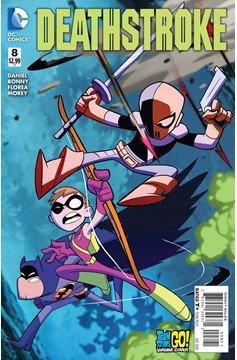 Deathstroke #8 Teen Titans Go Variant Edition