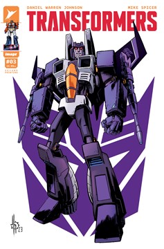 Transformers #3 Second Printing Cover A Jason Howard