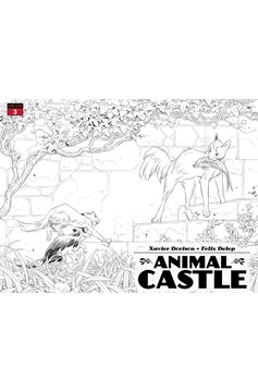 Animal Castle #3 Cover B Delep Miss B Wraparound (Mature)