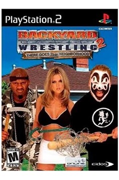 Playstation 2 Ps2 Backyard Wrestling 2: There Goes The Neighborhood