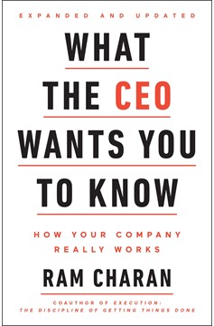 What The Ceo Wants You To Know, Expanded And Updated (Hardcover Book)