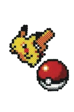 Pokémon Pikachu And Pokeball Nanobead Set