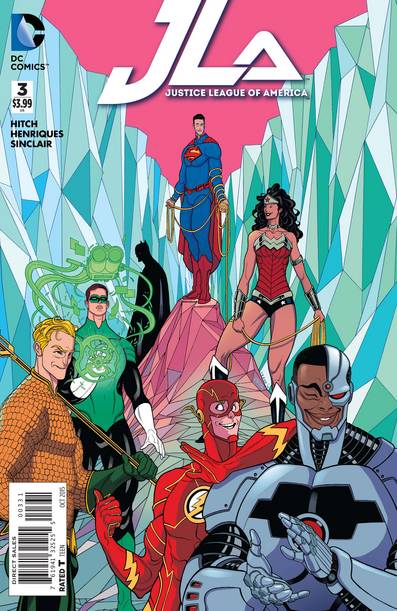 Justice League of America #3 1 for 25 Incentive Tradd Moore (2015)