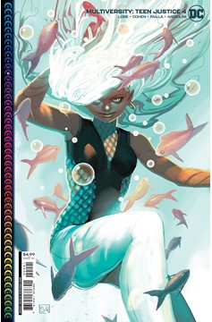 Multiversity Teen Justice #4 Cover B Stephanie Hans Card Stock Variant (Of 6)