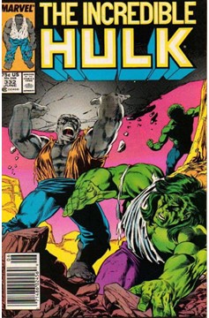 The Incredible Hulk #332 [Newsstand]