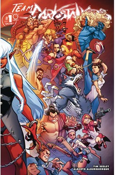 Team Darkstalkers One-Shot (2024) Cover C Alburquerque