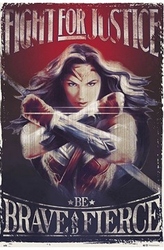 Wonder Woman - Fight Poster
