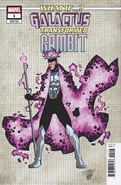 What If...? Galactus Galactus Transformed Gambit? #1 Ron Lim Design Variant 1 for 10 Incentive