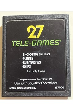 Atari 2600 Vcs Target Fun - Cartridge Only - Pre-Owned