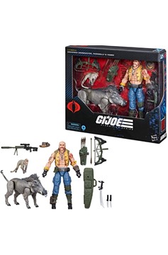 G.I. Joe Classified Series Dreadnok Gnawgahyde and pets Porkbelly & Yobbo 6-Inch Action Figure