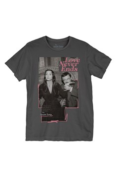 Addams Family Love Never Ends T-Shirt Large