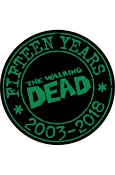 Walking Dead 15th Anniversary Pin