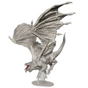 Dungeons & Dragons Icons Realms Adult White Dragon Premium Figure