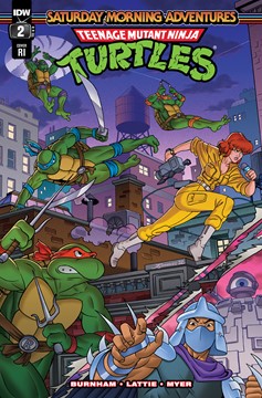Teenage Mutant Ninja Turtles Saturday Morning Adventures #2 Cover D 1 for 10 Incentive