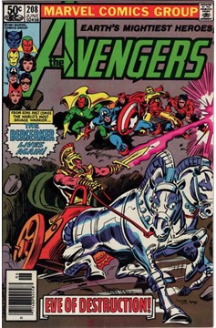 The Avengers #208 [Newsstand]-Fine (5.5 – 7)