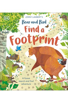 Jonny Lambert’S Bear And Bird: Find A Footprint (Hardcover Book)