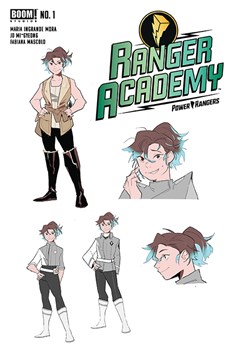 Ranger Academy #1 Cover B Character Design Variant Mi-Gyeong